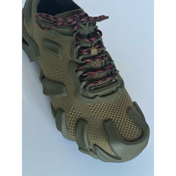 Bottega Veneta Men\'s Tech Knit Kaki Flex Sneakers 10 US (43 Eu) 788808 NIB $890 main image 15